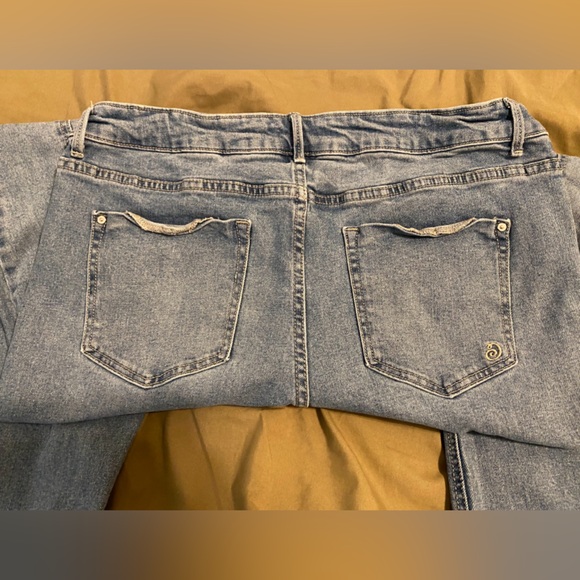 Indigo Rein Light Blue Flare Jeans - Picture 2 of 4